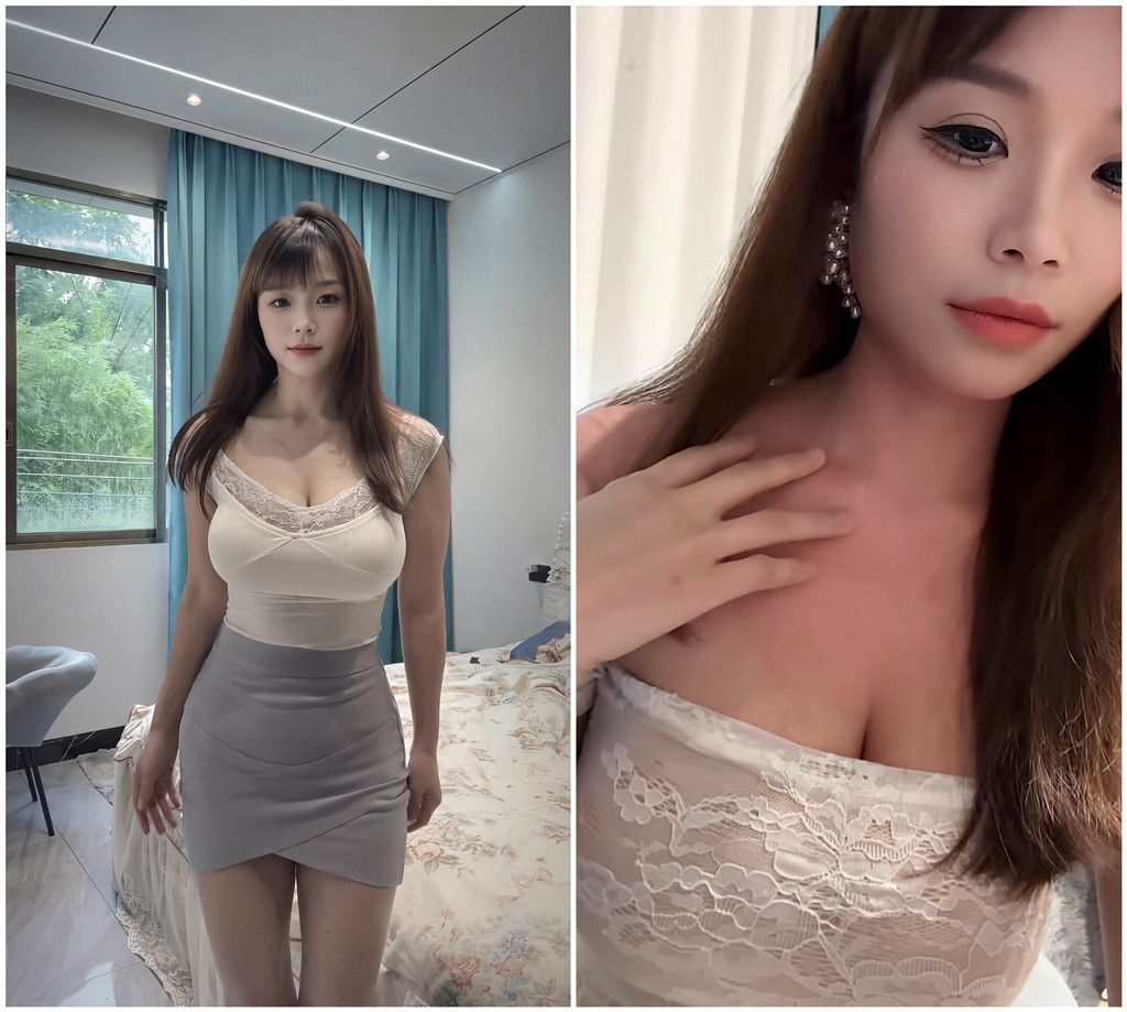 【原档泄密】贵州巨乳人妻米色蕾丝开档跨坐 揉胸比基尼